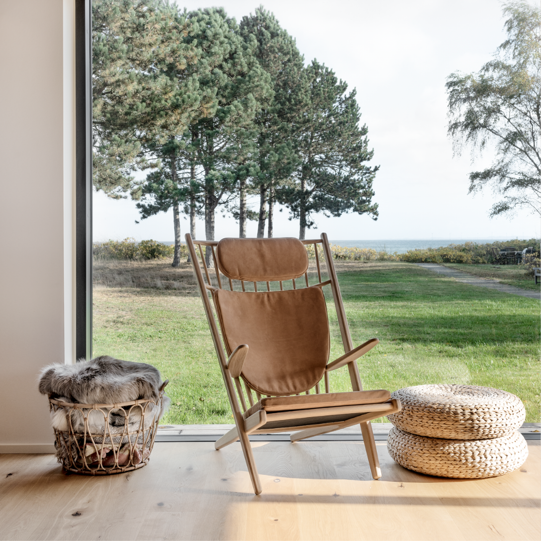 GOLIAT Armchair with stool MAKE nordic