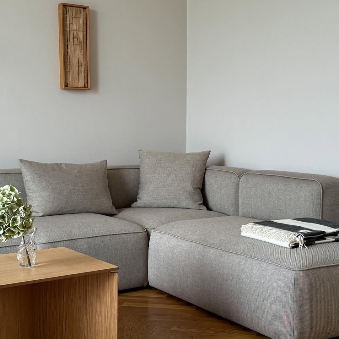 BASECAMP Chaiselounge - Right Chaiselongue, 3 modules, 140x250cm