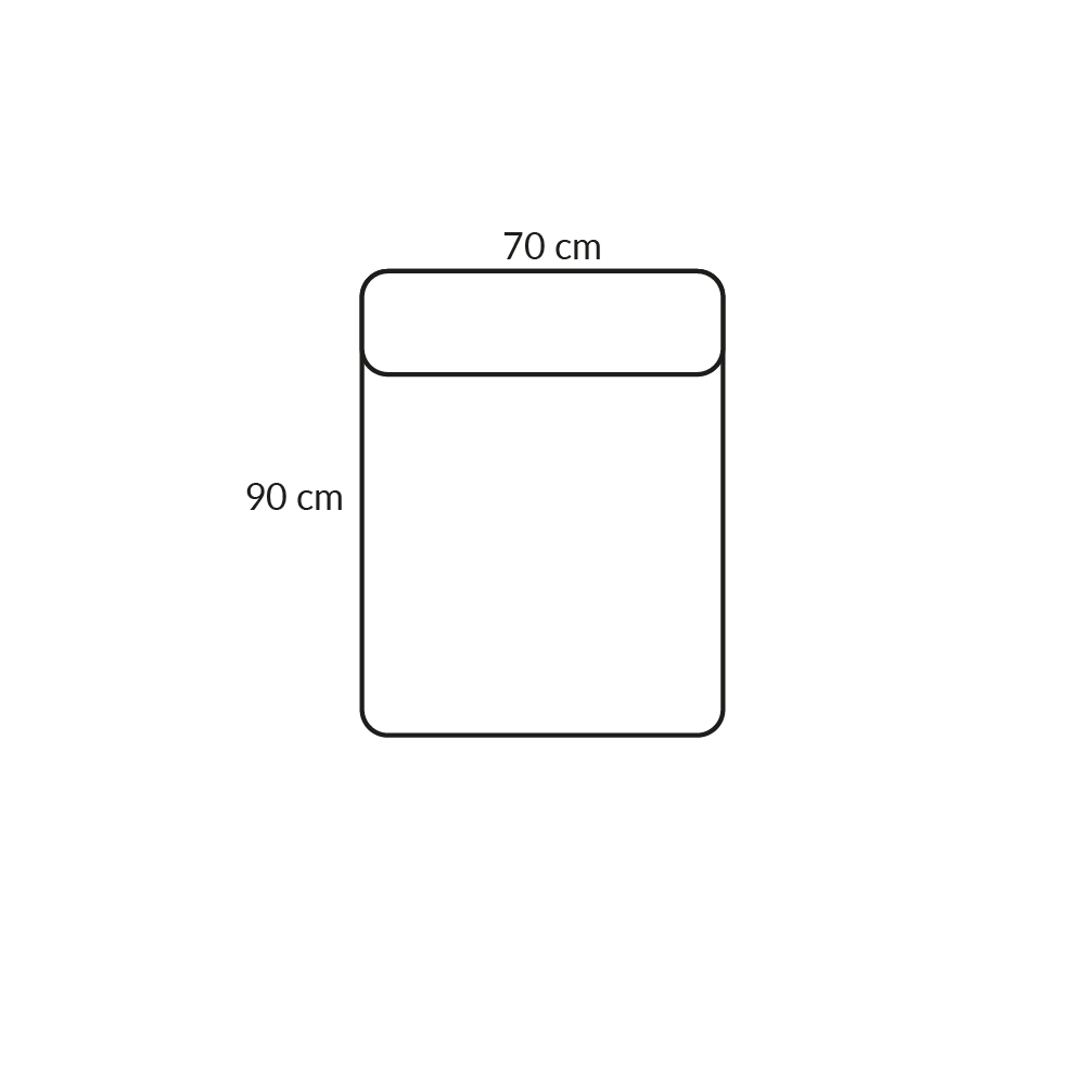 BASECAMP Center - 1B module, 70x90cm