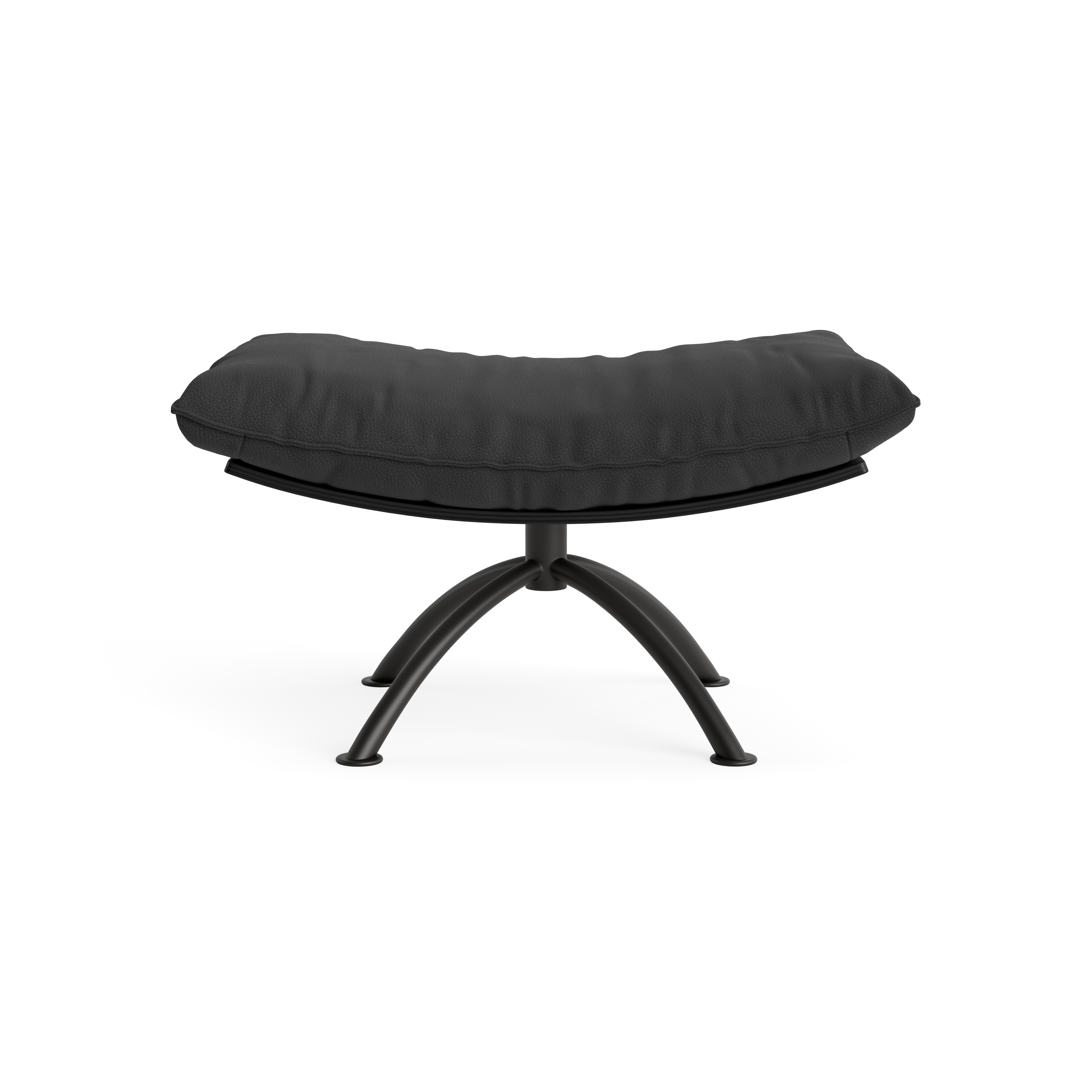 PRIMETIME - Stool, Black steel