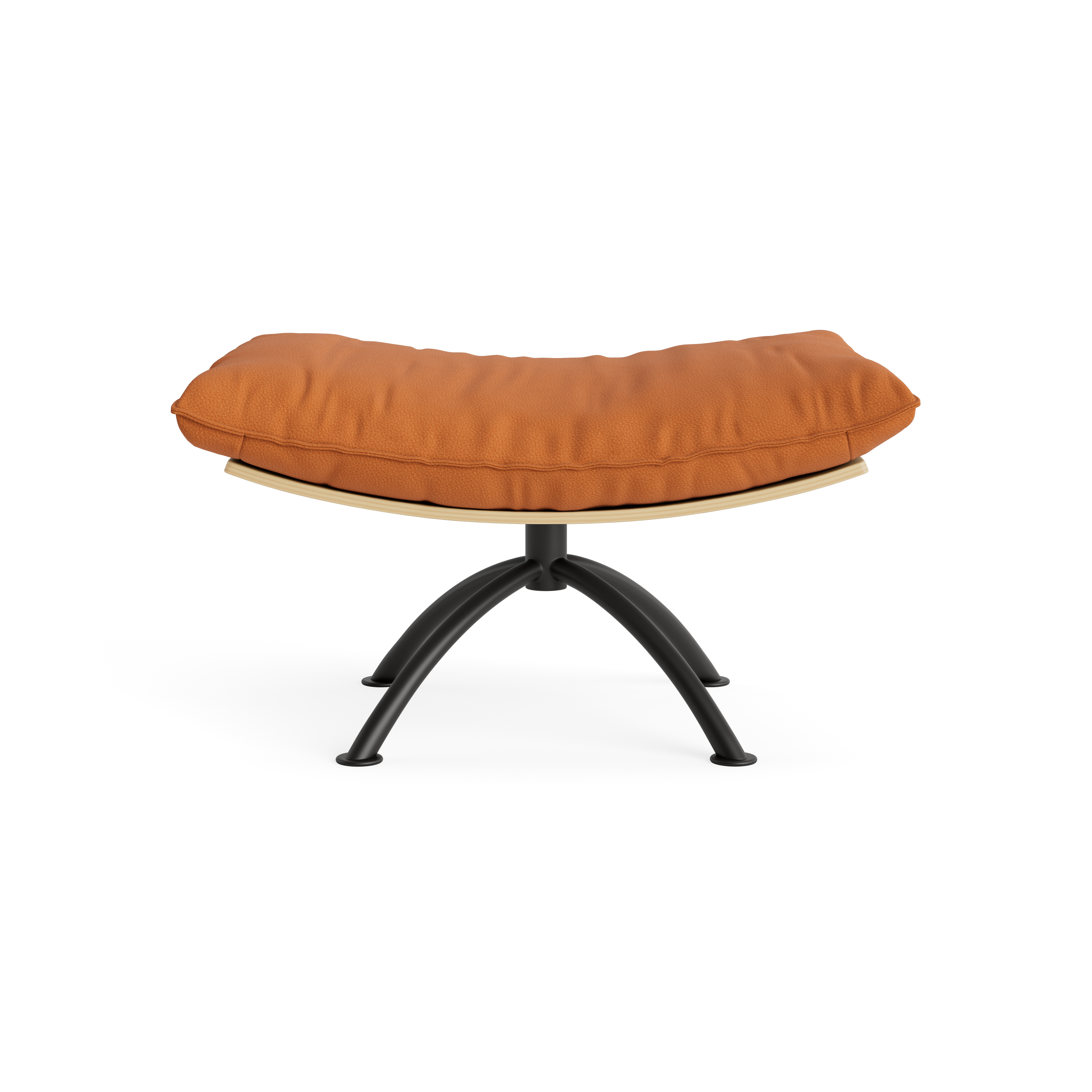 PRIMETIME - Stool, Black steel