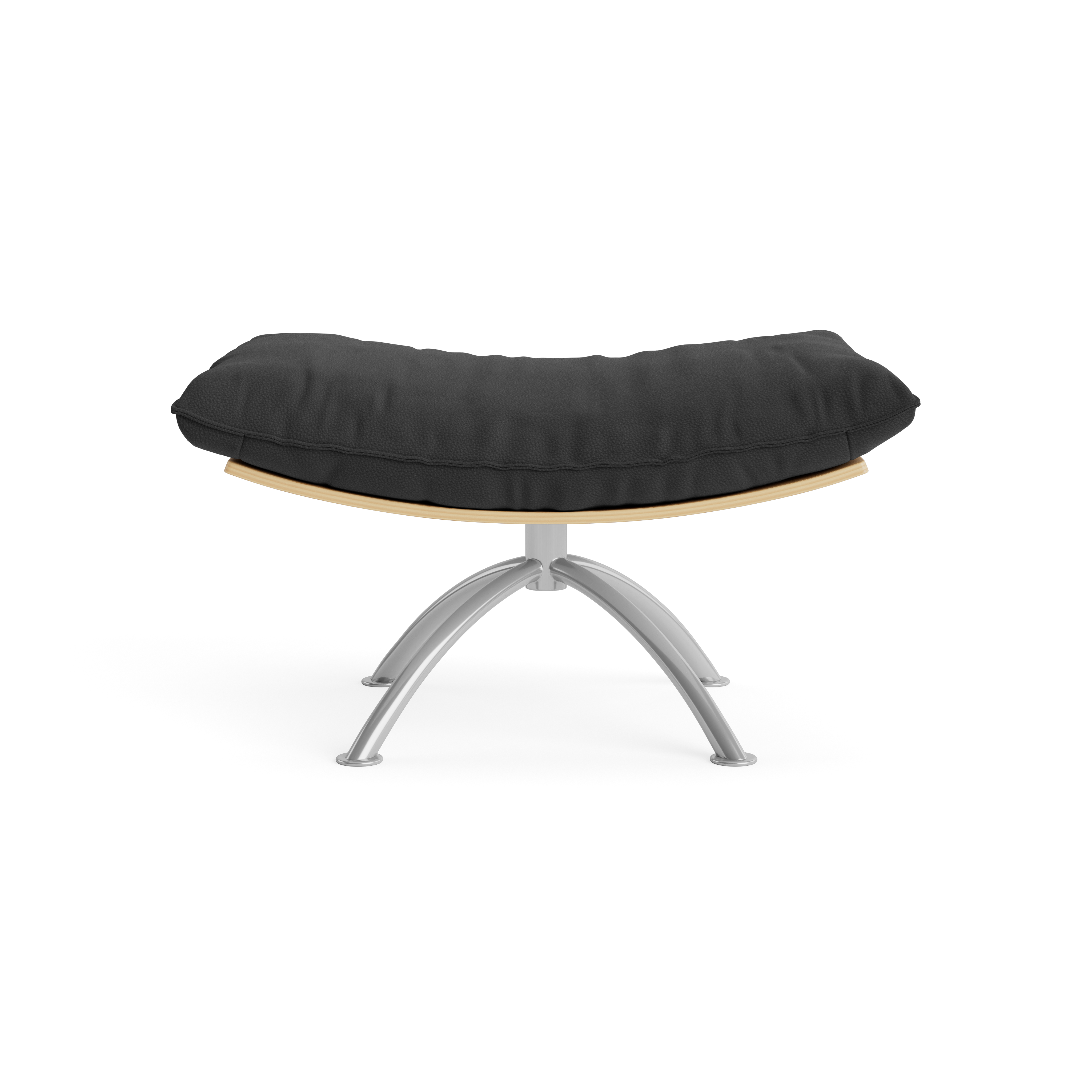 PRIMETIME - Stool, Brushed steel