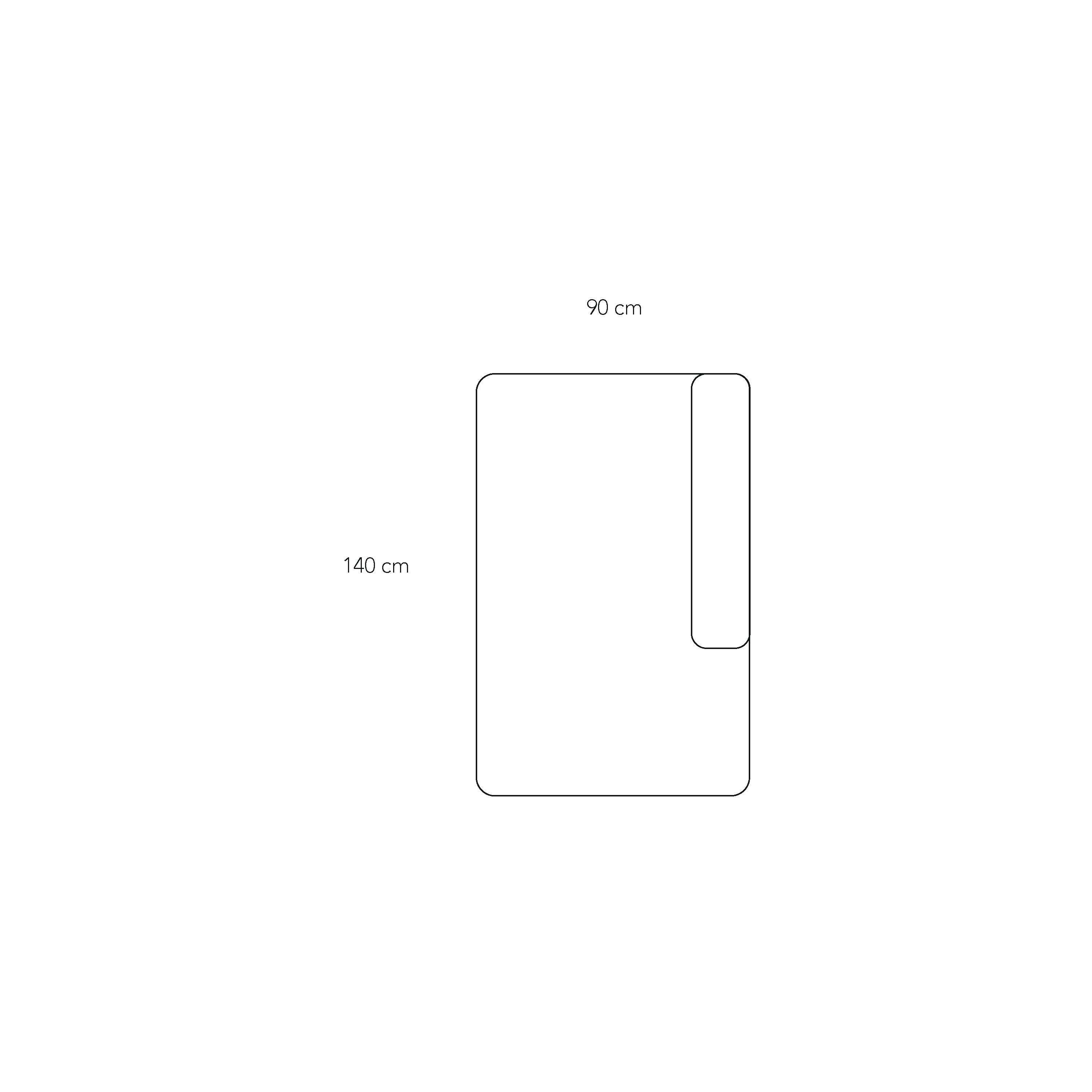 BASECAMP XL Open end - right, 6D module