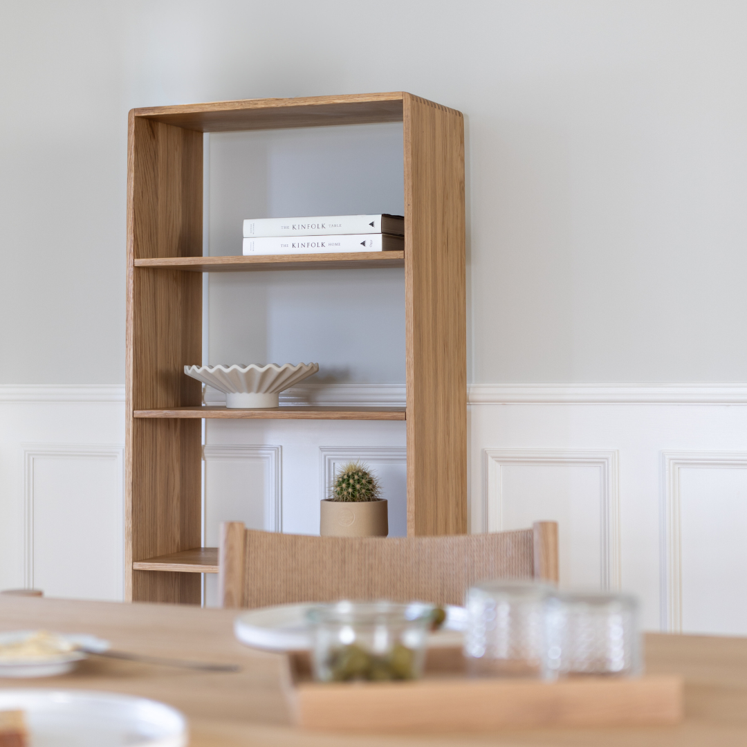 EIK - Oak bookcase, large, 150x60cm