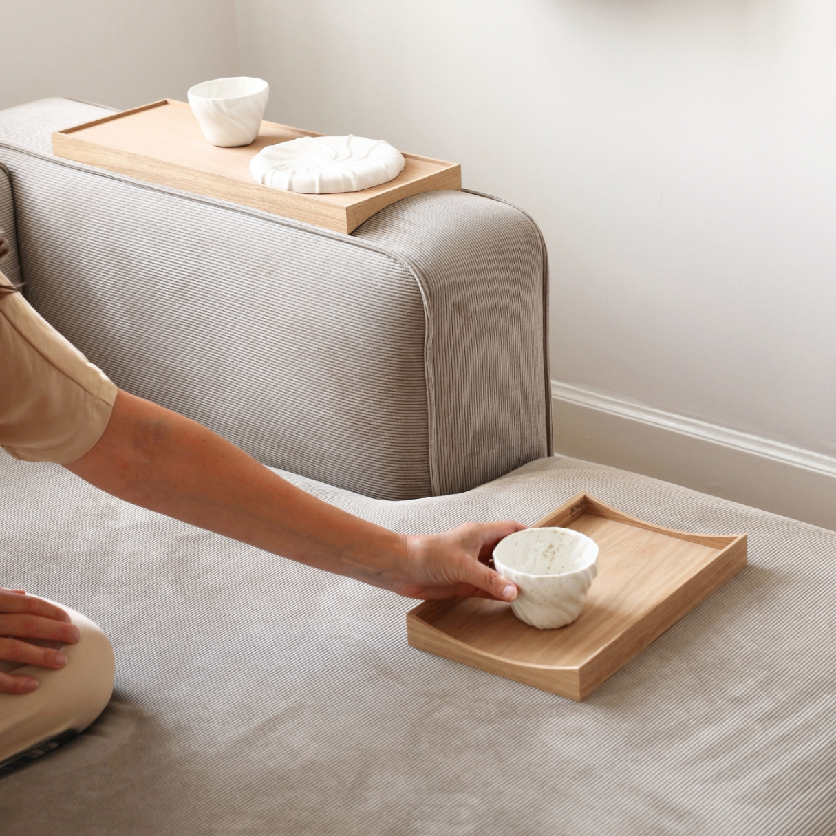 BASETRAY XL - Oak Tray