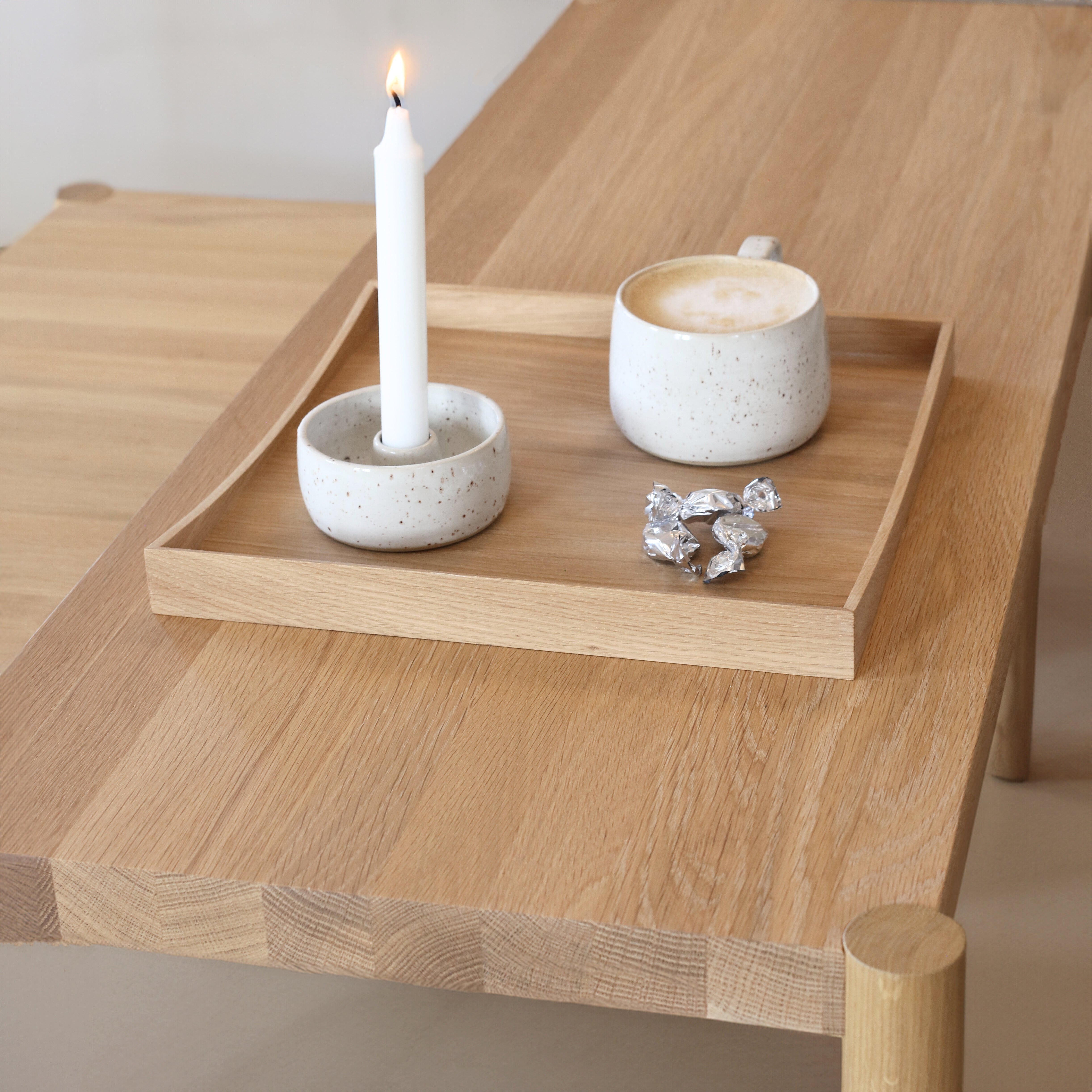 BASETRAY SQUARE - Oak Tray