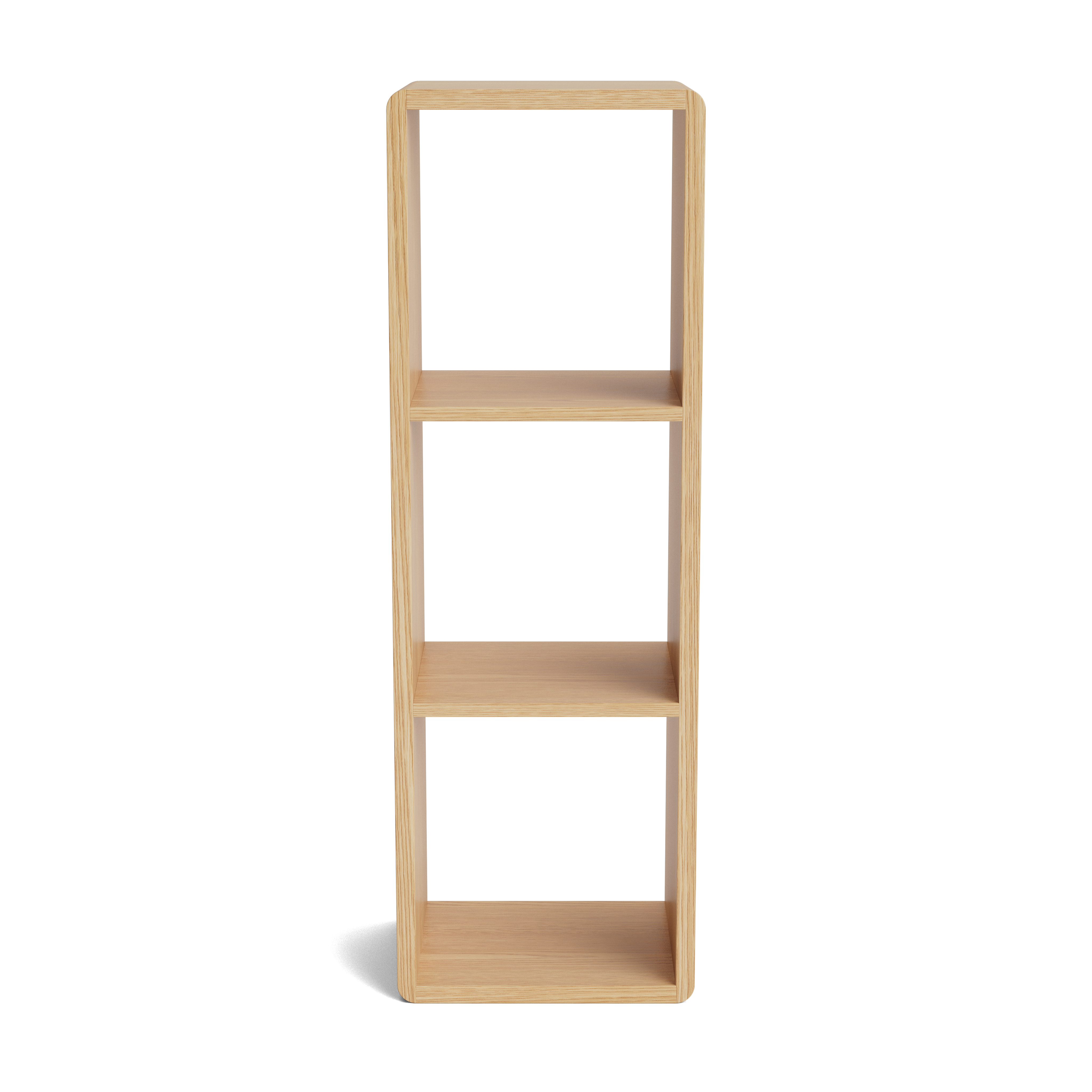 EIK - Oak bookcase, small, 91x30cm