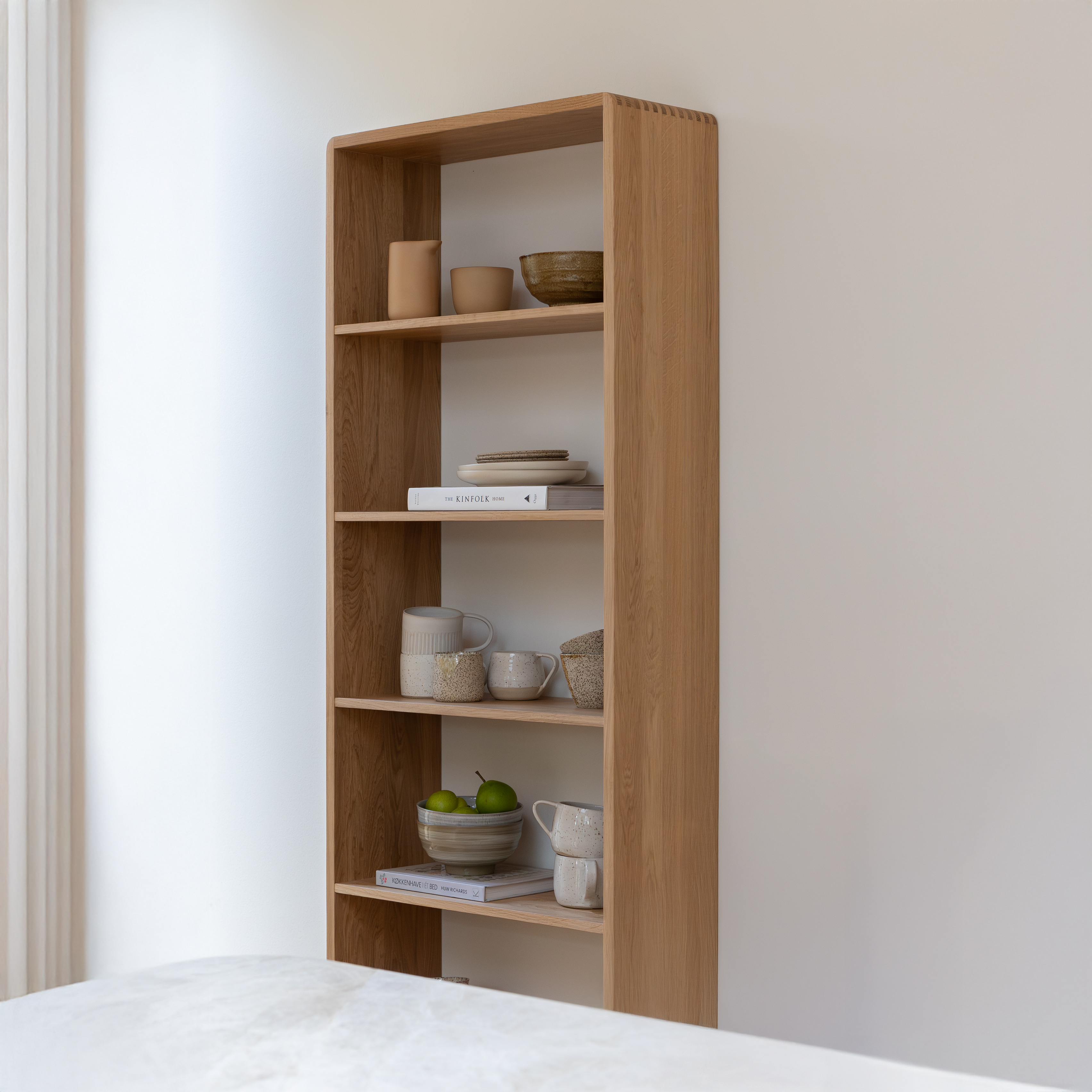 EIK - Oak bookcase, large, 150x60cm