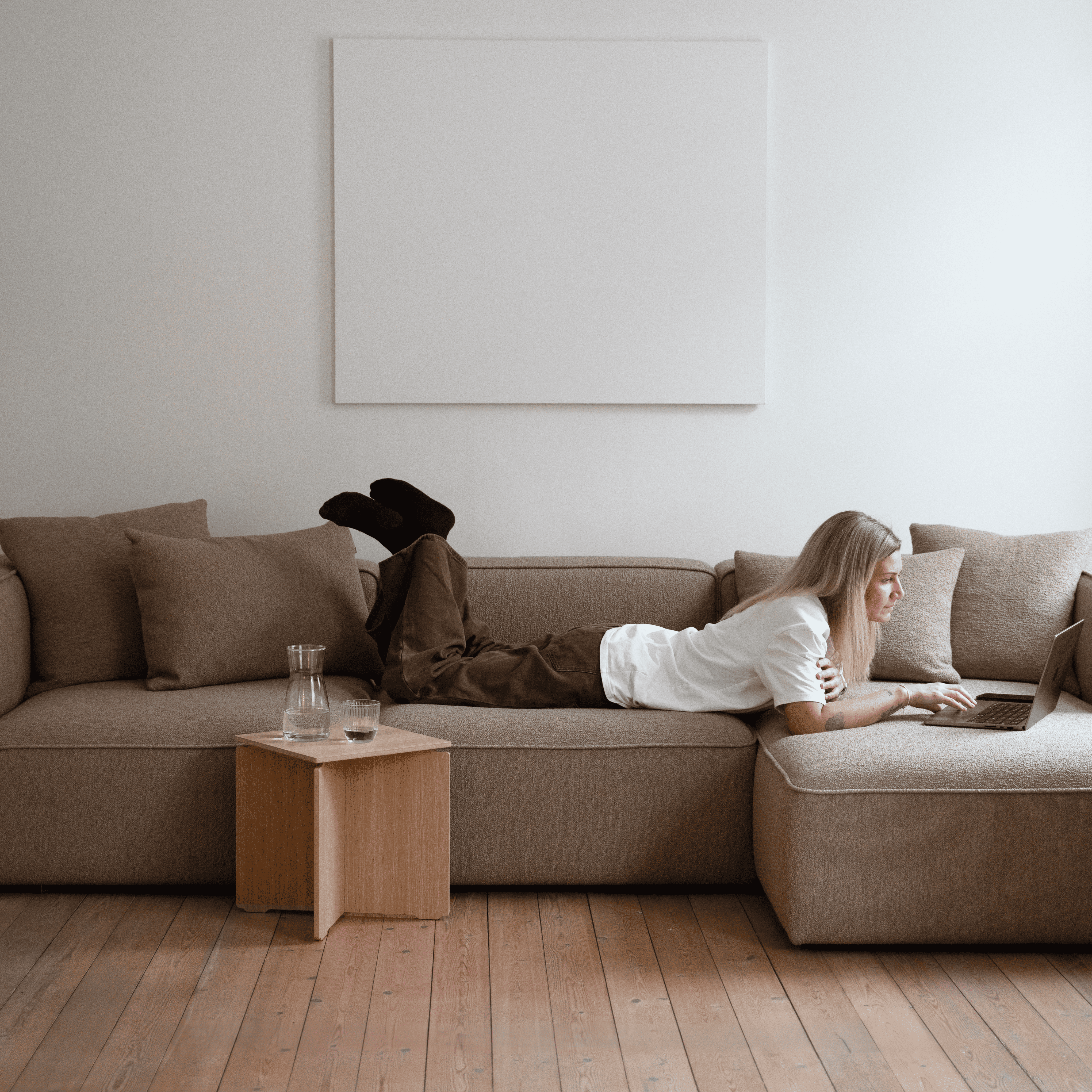 BASECAMP Pouf - 4A module, 90x90 cm