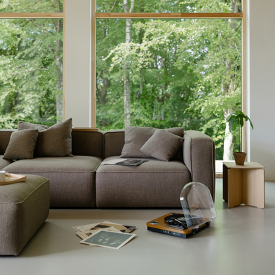 BASECAMP Small Open End - Right Chaiselongue, 2 modules 140x210cm