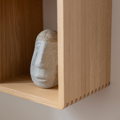 EIK - Oak bookcase, large, 150x60cm