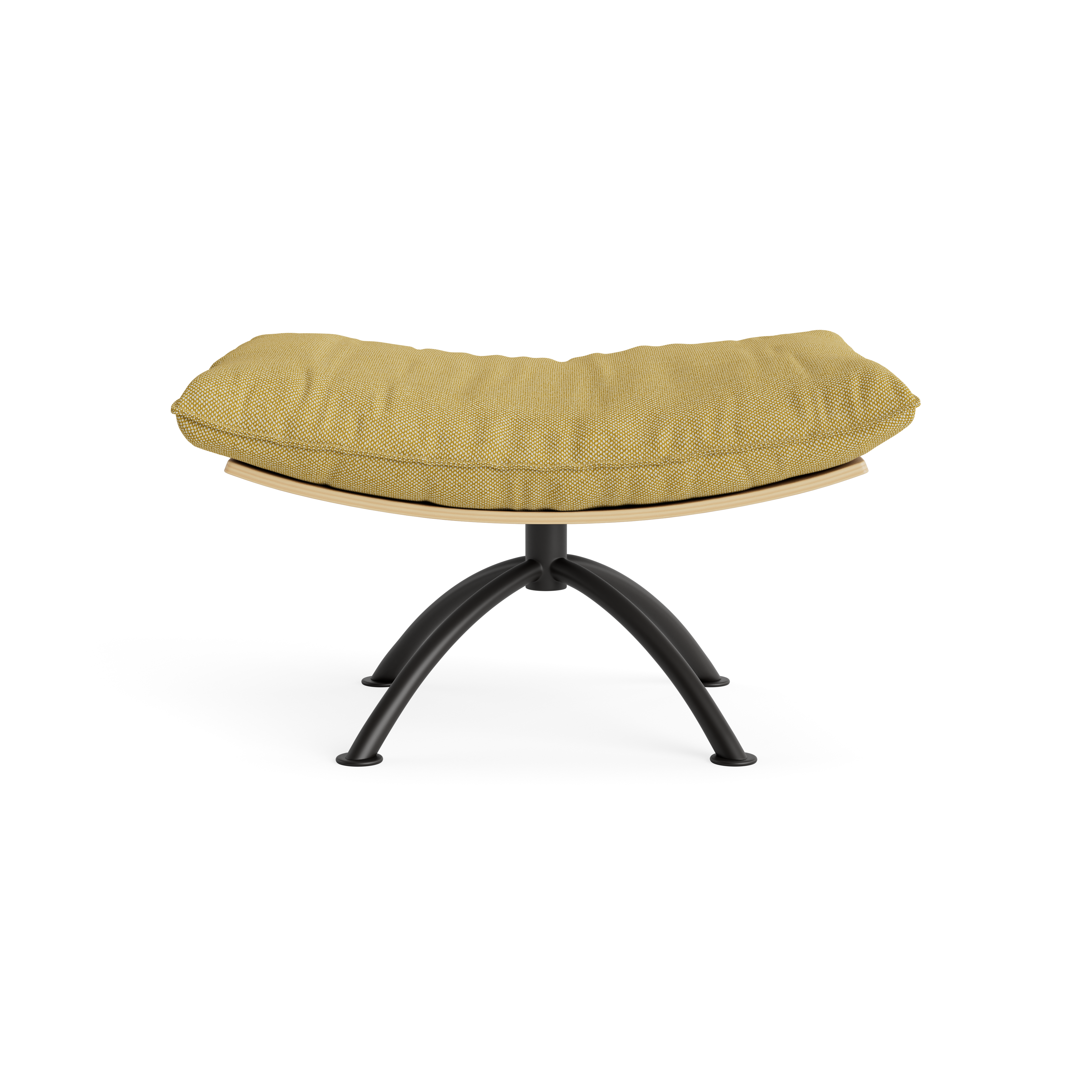 PRIMETIME - Stool, Black steel