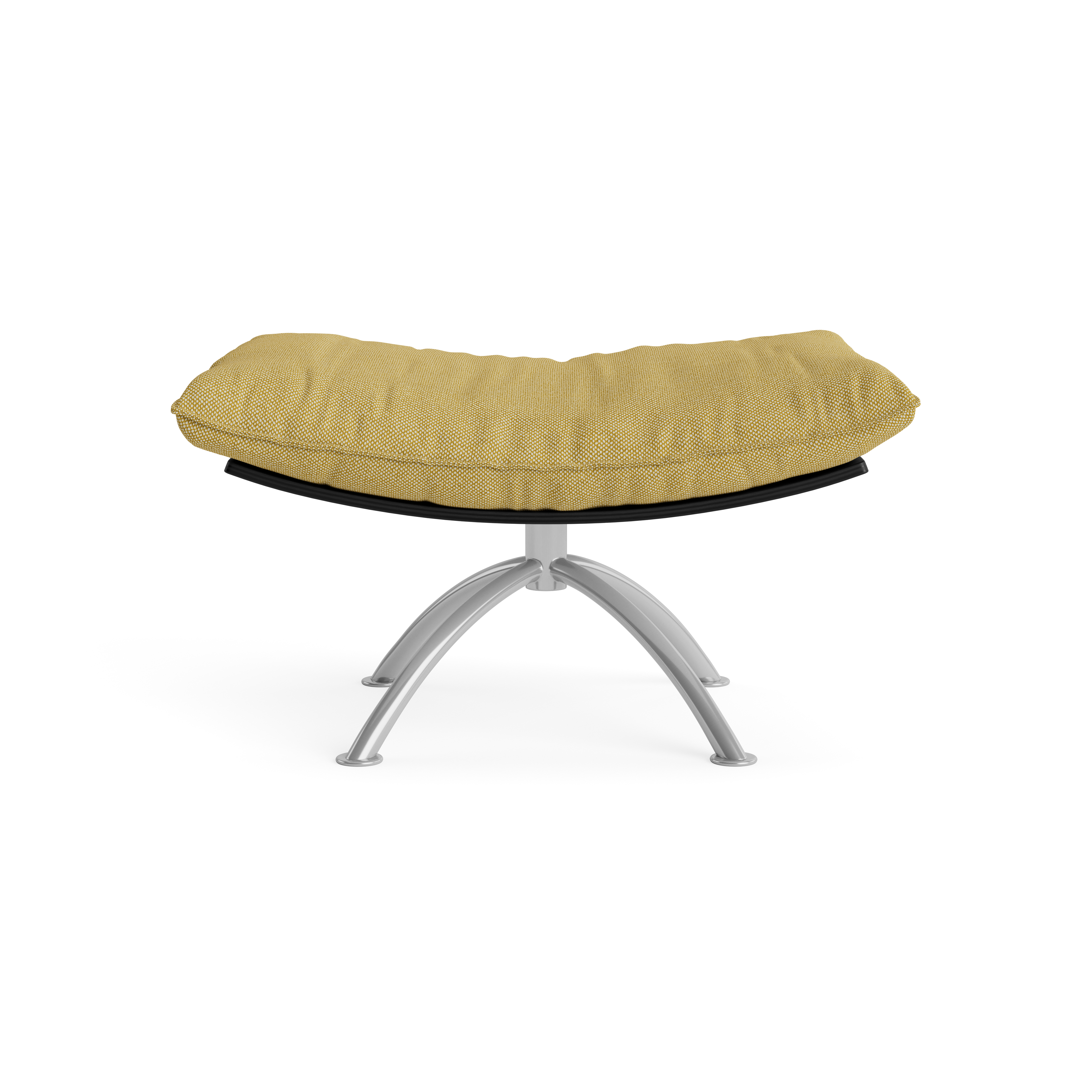 PRIMETIME - Stool, Brushed steel