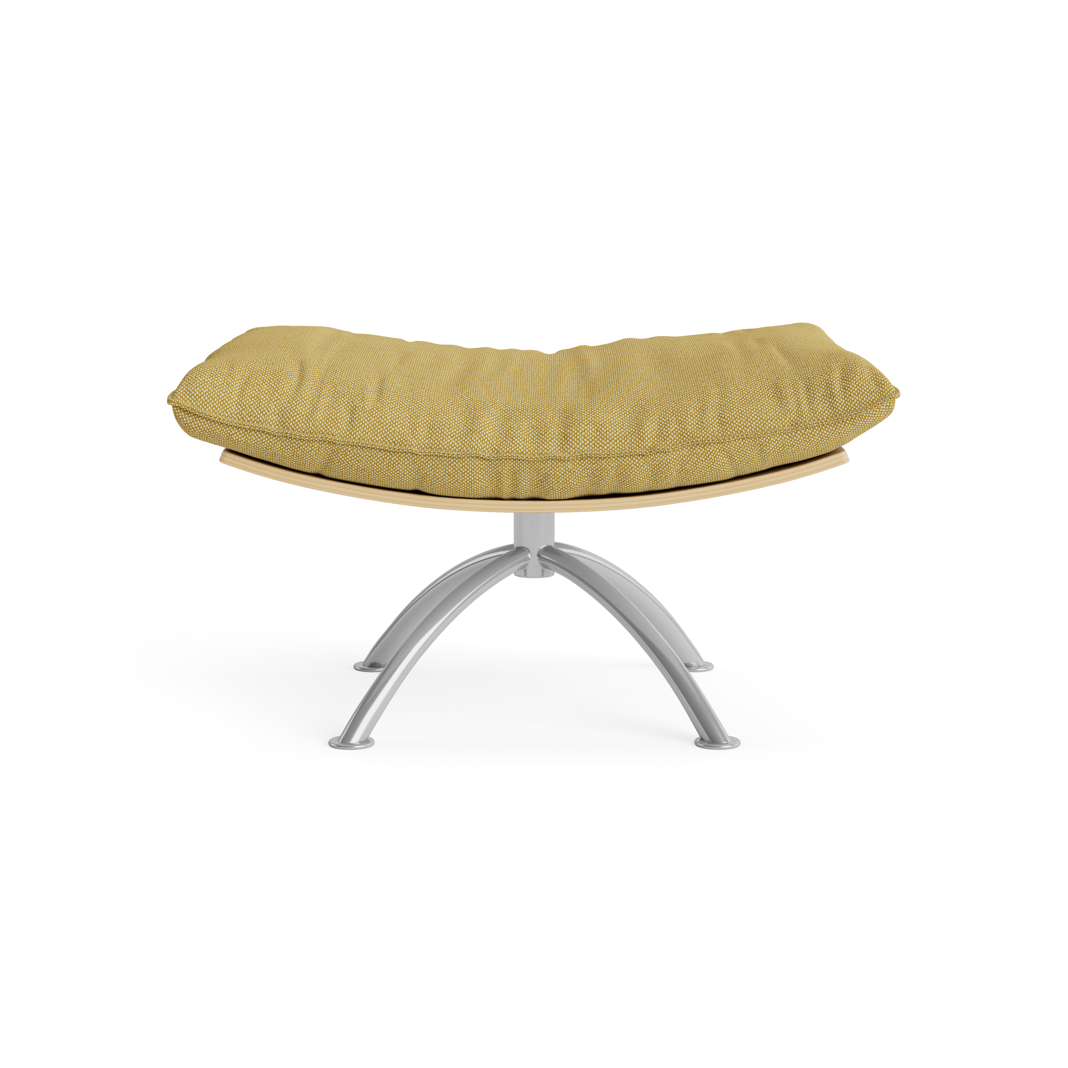 PRIMETIME - Stool, Brushed steel