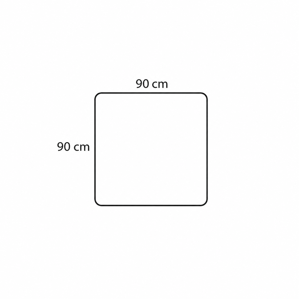 BASECAMP Pouf - 4A module, 90x90 cm