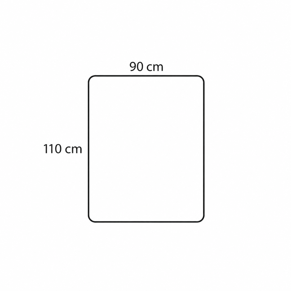 BASECAMP Pouf - 5A module, 90x110 cm