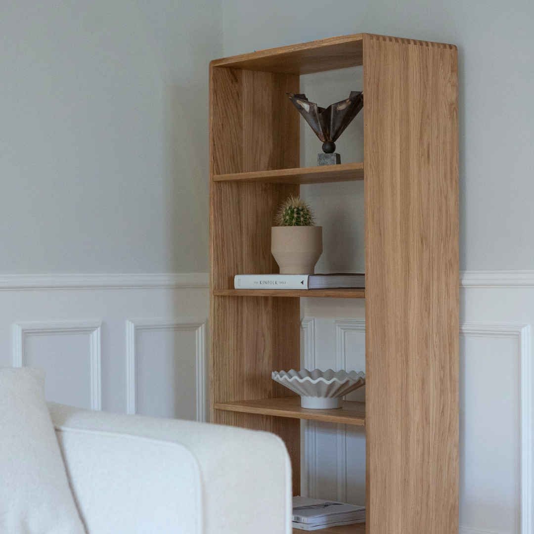 EIK - Oak bookcase, large, 150x60cm