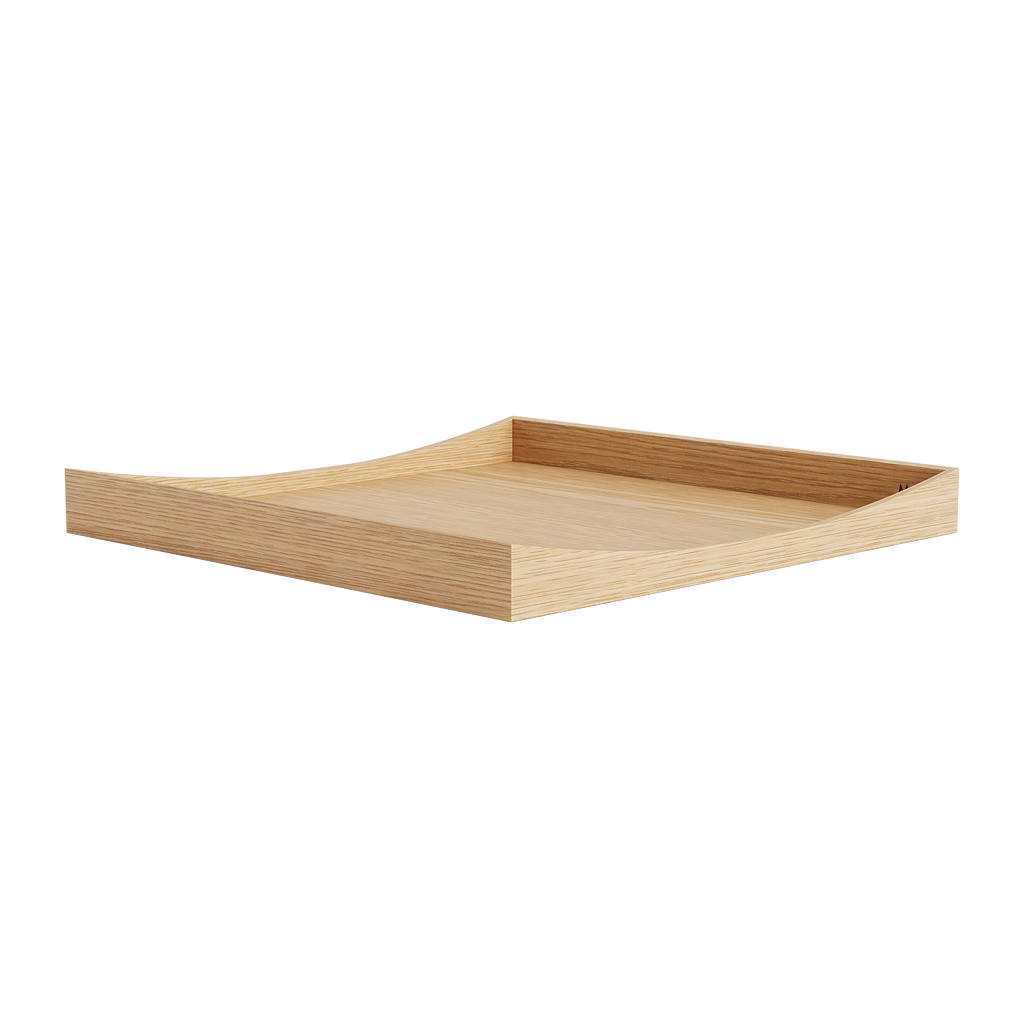 BASE TRAY SQUARE - Oak Tray