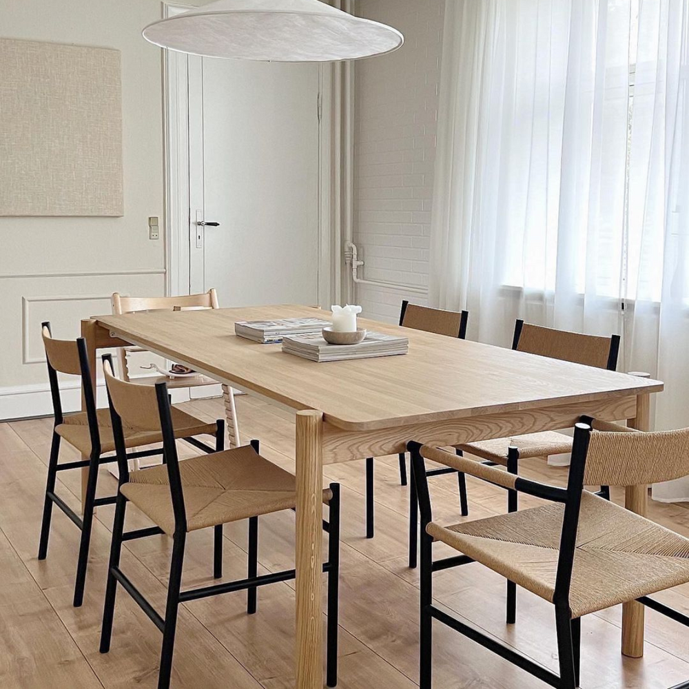 Rectangular Table Frame THY - Rectangular dining table, Steel frame - MAKE nordic
