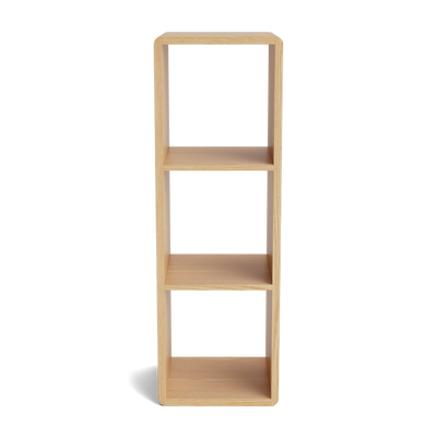 EIK - Oak bookcase, small, 91x30cm
